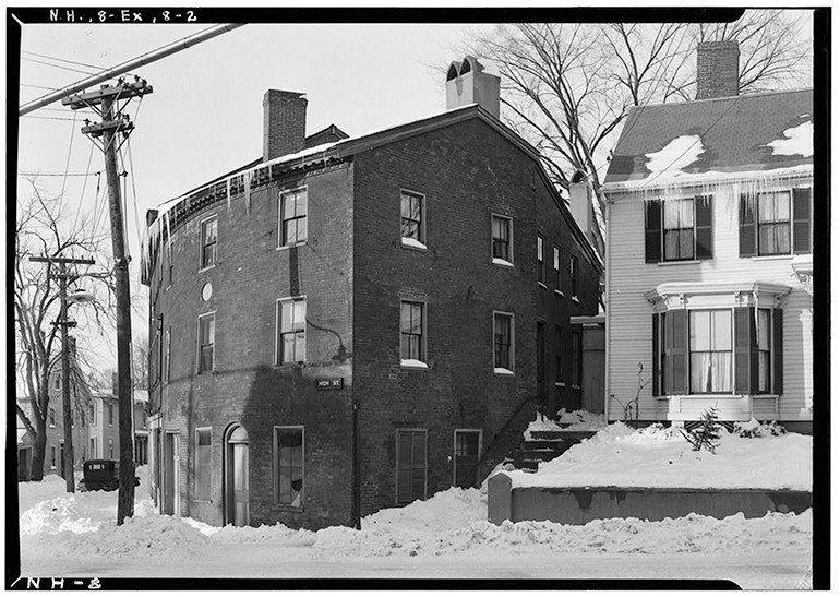 Simeon Folsom House, corner view