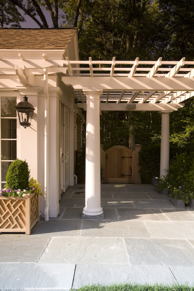 Weston Pool Cabana, arbor