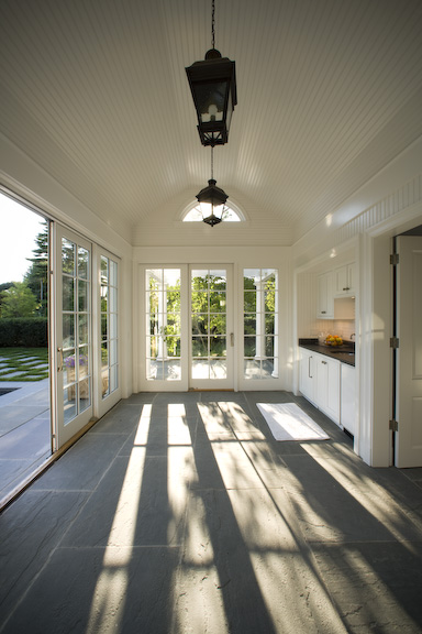 Weston Pool Cabana, porch