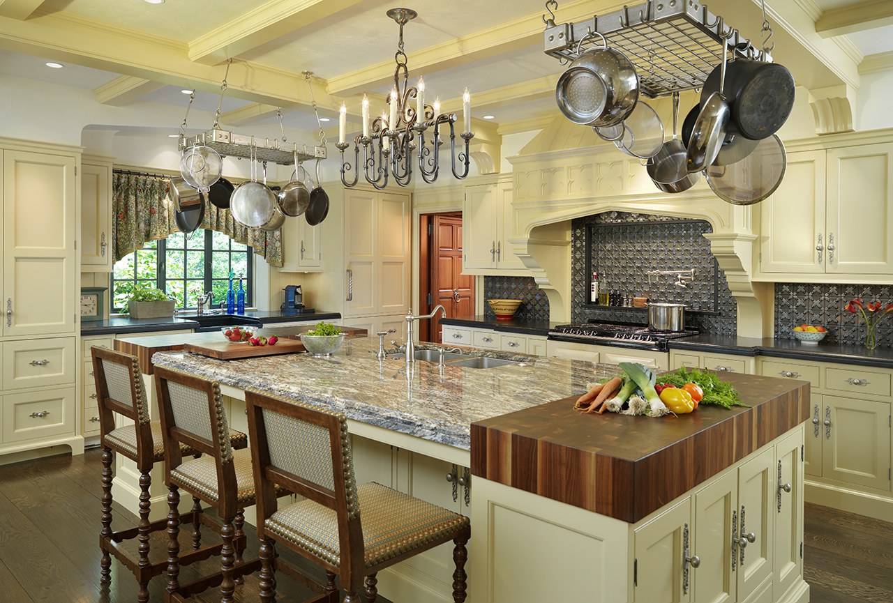 tudor-kitchen Newton Tudor Revival, kitchen